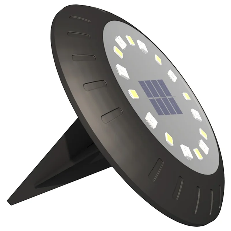 Solar Powered RGB LED Ground Light for Garden Landscape Path Lighting Waterproof Decorative Lawn Lamp - RGB+Warm White