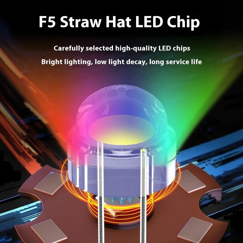 1 Lampe solaire d'escalier LED étanche pour clôture, terrasse et patio - Lumière blanche chaude