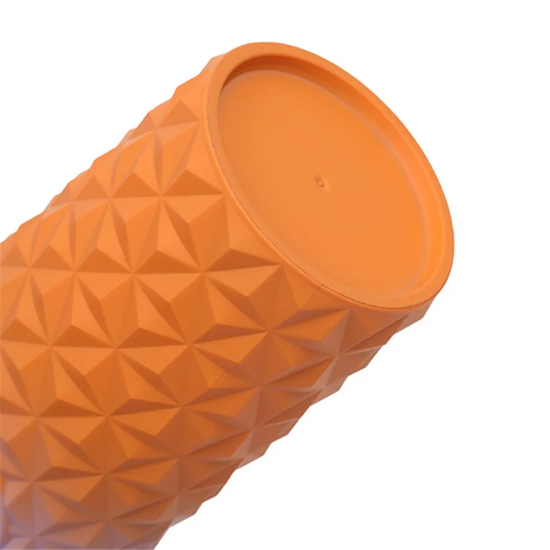 Crystal Texture 710ML Water Bottle Gradient Design Tumbler AS Plastic Drinking Cup with Straw (BPA-Free, No FDA Certified) - Purple+Orange