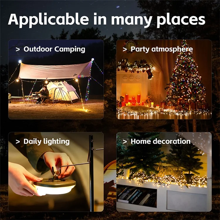 WEST BIKING YP0701425 Luz de Tenda Camping LED - Luz Colorida