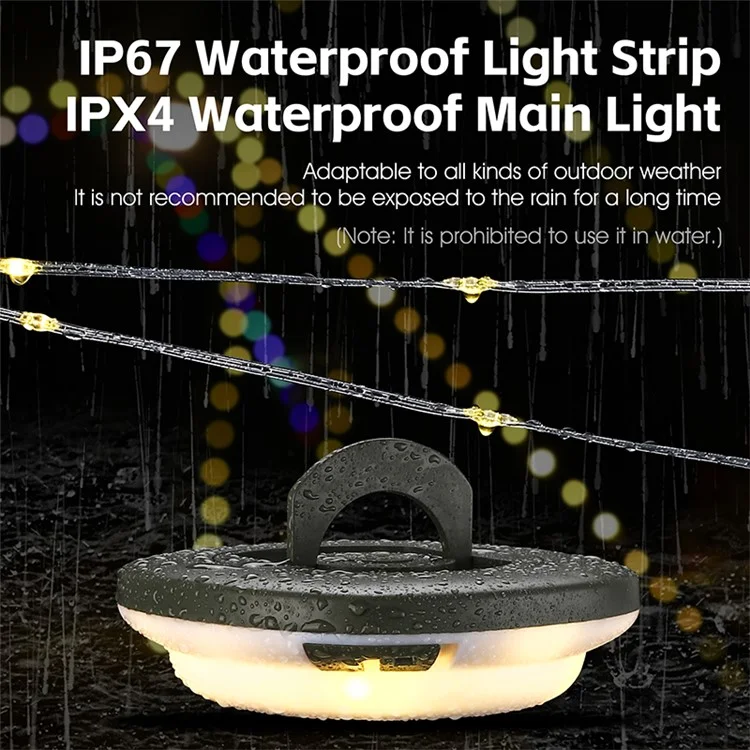WEST BIKING YP0701425 Luz de Tenda Camping LED - Luz Colorida