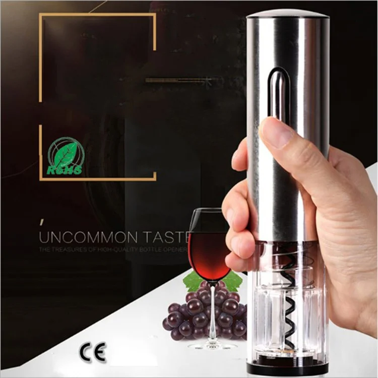 Stainless Steel Electric Wine Bottle Opener