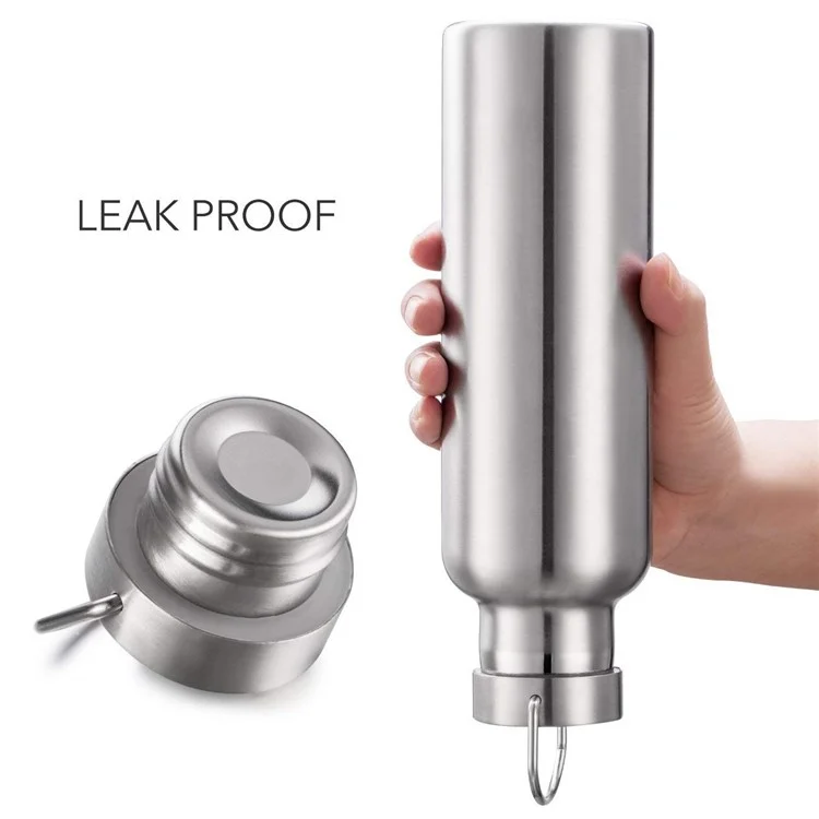 350ml Stainless Steel Water Bottle with Handle Outdoor Sports Insulated Cup (BPA Free, No FDA) - Primary Color