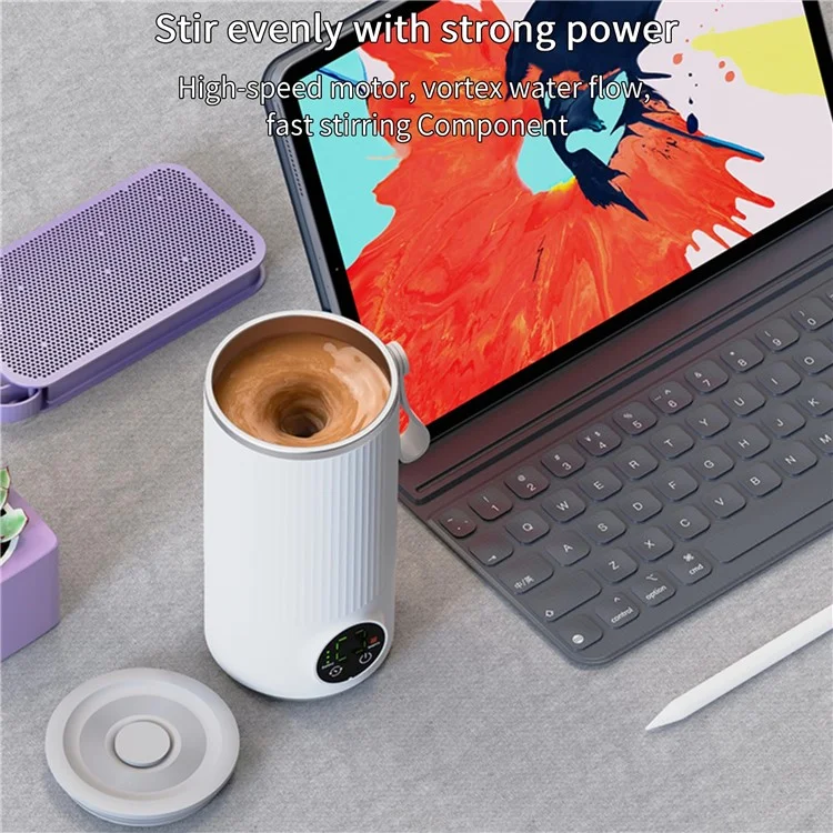 18W kabellose aufladbare 6000mAh Flaschenwärmer Edelstahl+PP Milch-Auftaugerät mit EU-Stecker