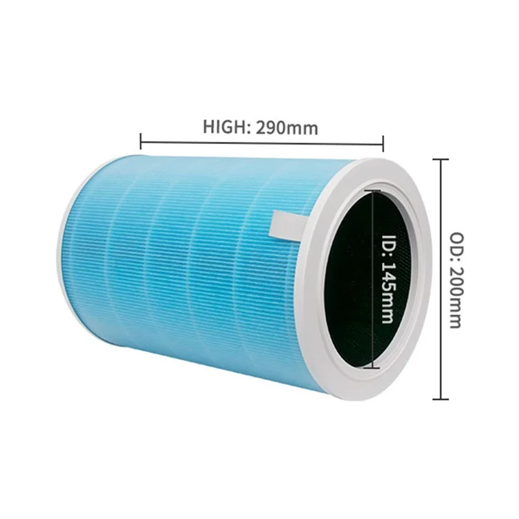 PM2.5 Air Purifier Activated Carbon Filter for Xiaomi Air Purifier 1/2/3/Pro - Blue