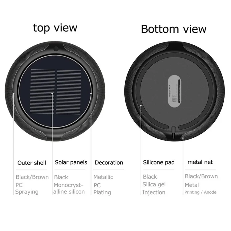 Z2 Solar Energy Car Purificador de Aire HEPA Cleader Negativo Ion Home Retire de Formaldehyde Accesorios Automáticos Aire Del Vehículo Con Indicador - Negro