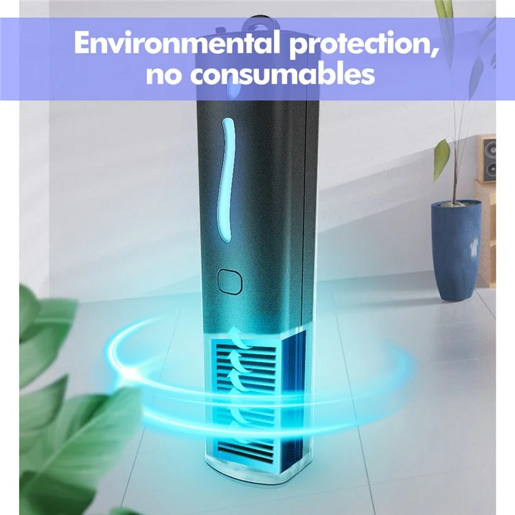 Mini tragbarer Luftreiniger Tragbarer Halsketten-USB-Luftreiniger Negativ-Ionen-Generator Persönlicher Lufterfrischer für Erwachsene - Weiß