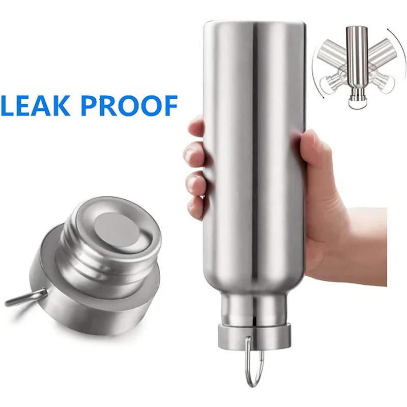 JUNSUNMAY 1000ML 304 Edelstahl-Wasserflasche Thermoisolierte Kanne (BPA-frei, nicht FDA-zertifiziert)