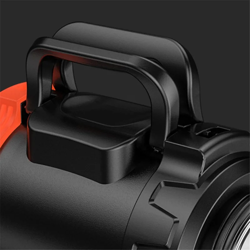 TEAHOO 2000ML 316 Stainless Steel Insulated Cup Foldable Handle Water Bottle (BPA-Free, No FDA) - Black