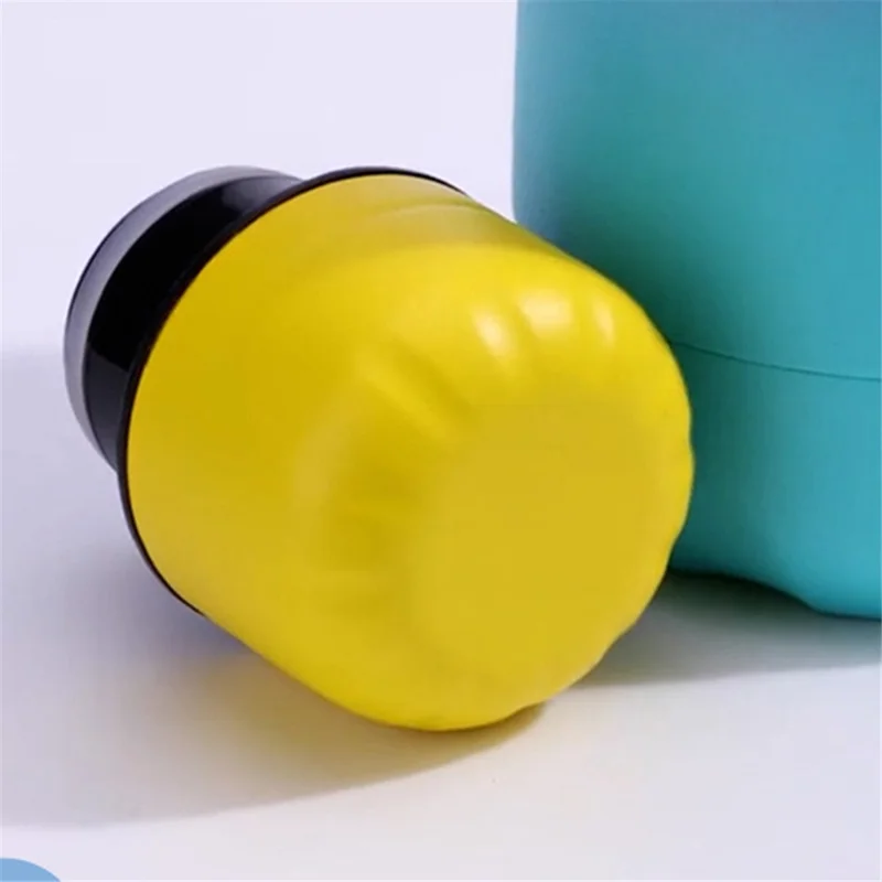 500ml Narrow Mouth Gradient 304 Stainless Steel Vacuum Insulated Sports Water Bottle (BPA Free, with FDA) - Yellow+Orange+Pink