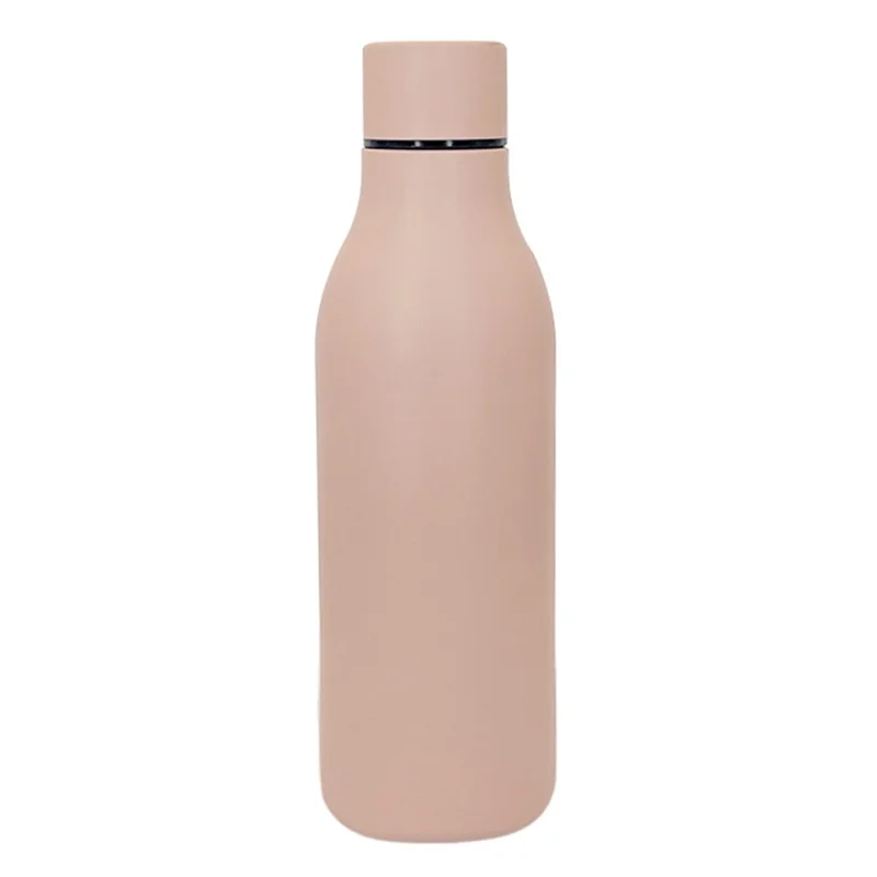 Copo Térmico de Aço Inoxidável 304 de 550ml para Esportes ao Ar Livre (Livre de BPA, com FDA) - Chá com Leite