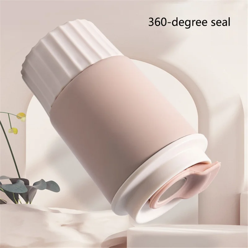 Taza de café aislada térmicamente de acero inoxidable de 360 ml para bebidas calientes y frías (sin BPA, sin FDA) - Rouge Pink