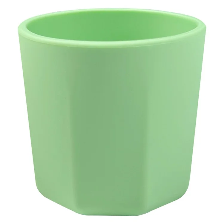 Silikonwasserbecher Drop-proof-outdoor Simple Bier Cocktail Cock Tasse Tragbarer Faltbecher (bpa-frei, Kein Fda-zertifikat) - Grün