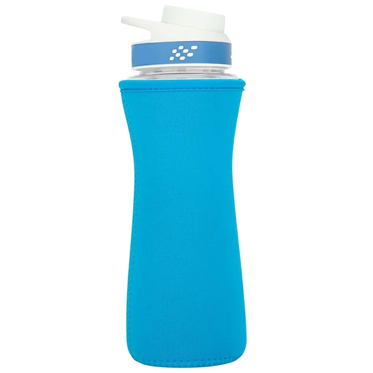 For Cirkul 22oz Water Bottle Protective Cover Moisture Absorbing Insulated Neoprene Sleeve - Blue