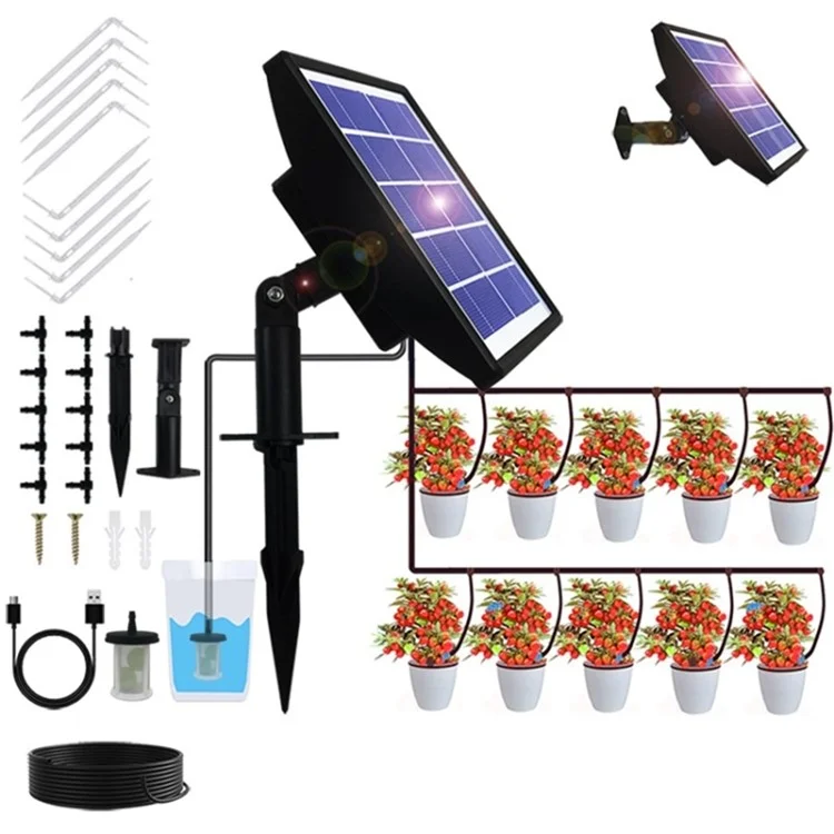 Dispositivo di irrigazione automatica solare per piante da esterno SD15 con timer