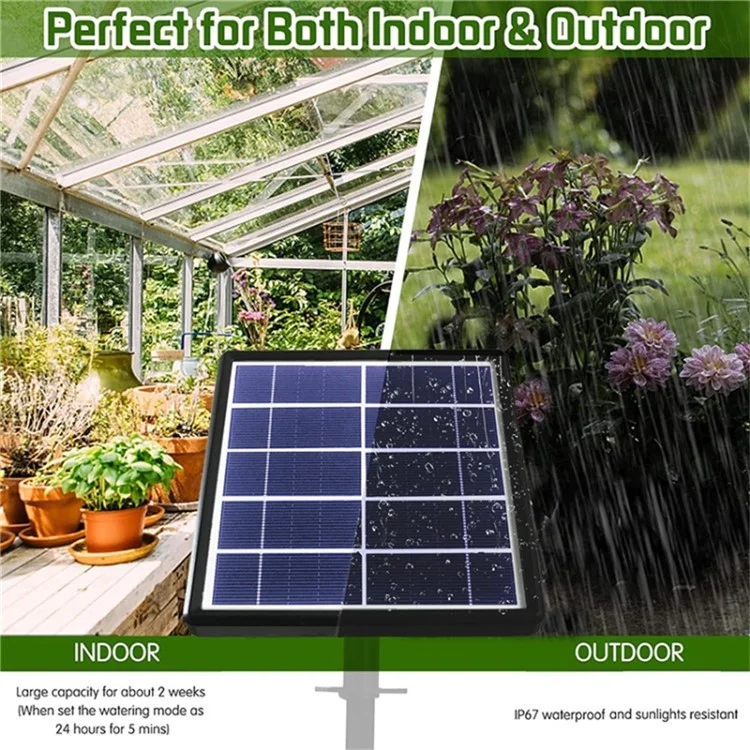 Dispositivo di irrigazione automatica solare per piante da esterno SD15 con timer