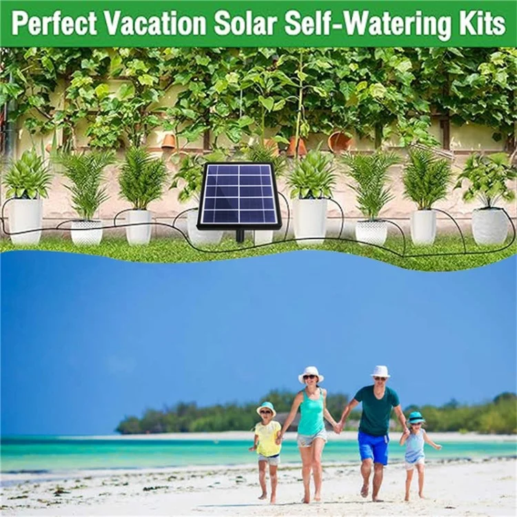 Dispositivo di irrigazione automatica solare per piante da esterno SD15 con timer