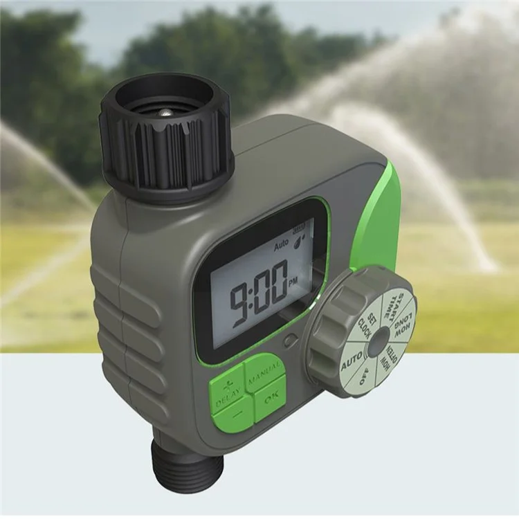 FL006 LCD Display Outdoor Garden Automatic Water Timer Programmable Irrigation System for Lawn Plants