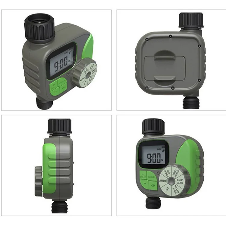 FL006 LCD Display Outdoor Garden Automatic Water Timer Programmable Irrigation System for Lawn Plants