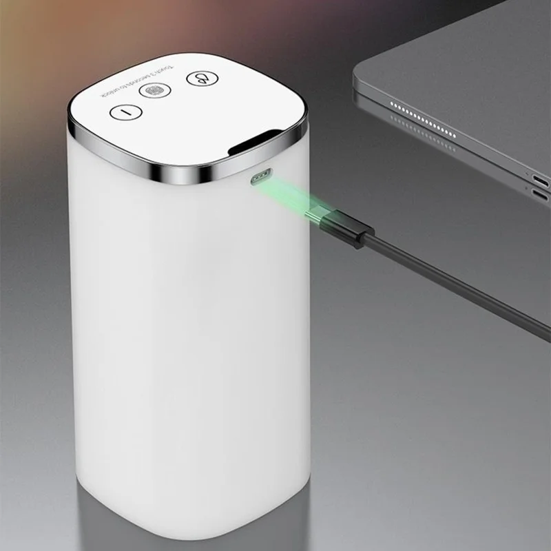 AP127T Bomba Elétrica Automática com Dobragem 1200mAh Dispensador Sem Fios 3 Modos de Bomba de Água para Garrafas de 5-18,9L - Preto