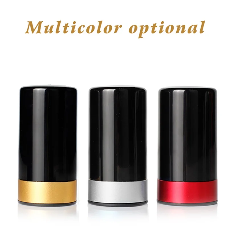 SW-VS06C Wine Bottle Stopper Automatic Vacuum Wine Stopper Reusable Wine Preserver Bottle Saver (BPA Free, with FDA Certification) - Red