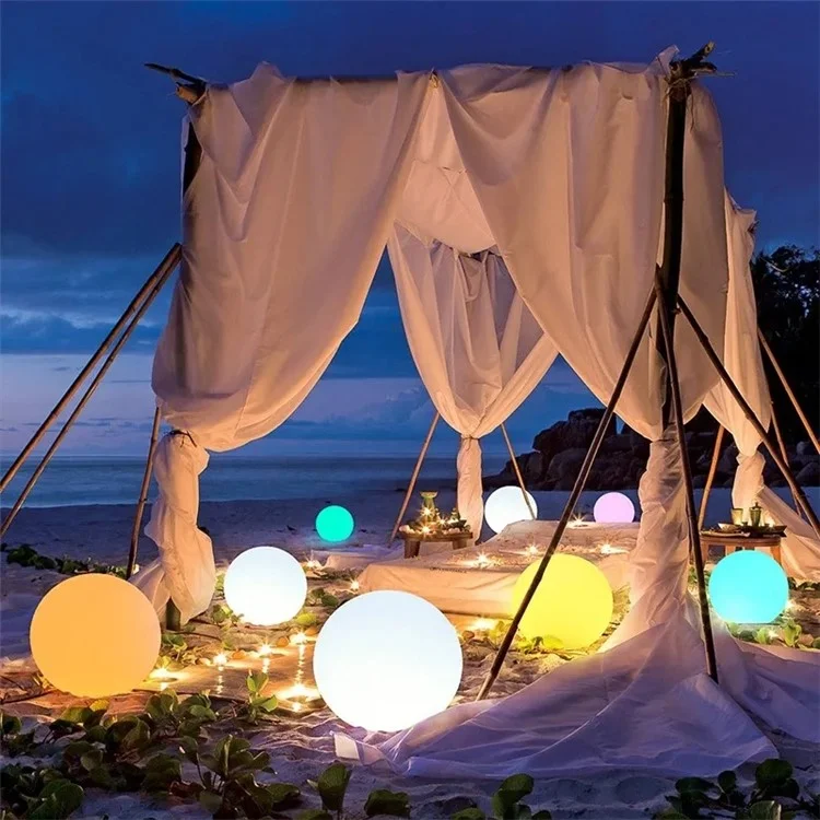 Pool Floating Ball Light Dimming RGBW 16 Farben LED-Licht für Garten, Yard Dekor