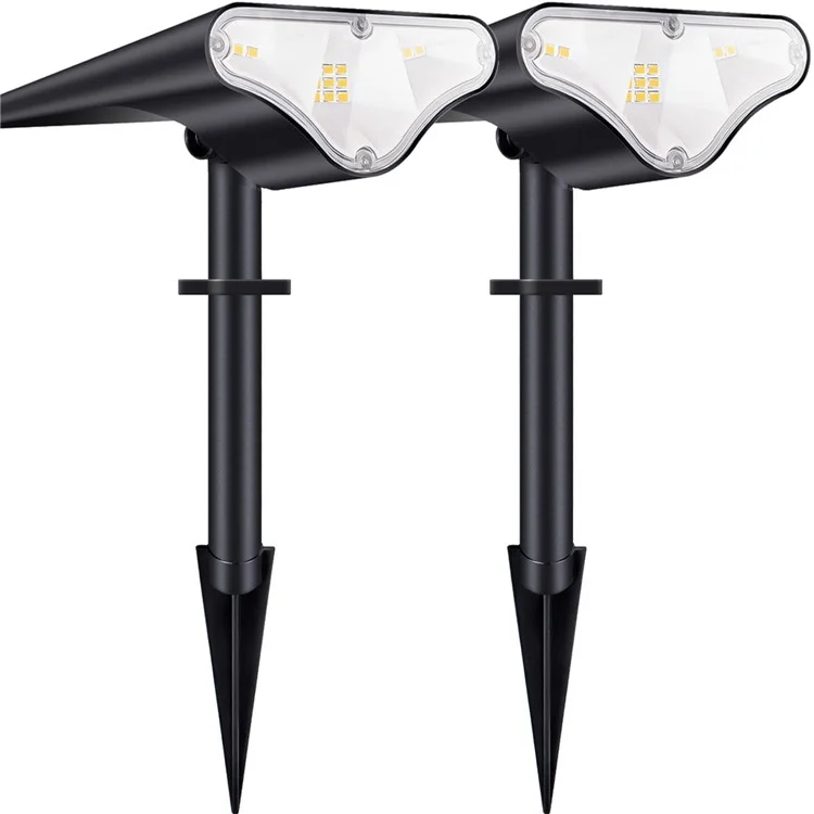 BSV-SL315 Solar Powered Landscape Lighting Garden LED Waterproof Yard Lawn Lamp (White Light)
