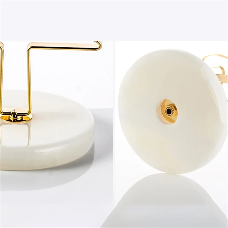 002C041 Christmas Tree Wine Glass Holder 6-Glass Countertop Standing Rack for Bar Kitchen Table Display - Gold