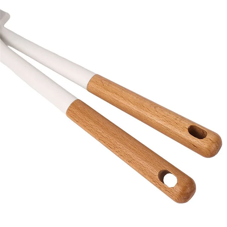 Set da 13 pezzi di utensili da cucina in silicone Spatola Spazzola Set di posate (Senza BPA, No FDA)