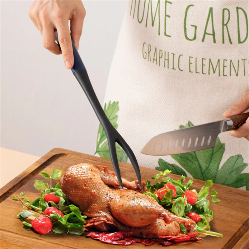 1-Piece Nylon Kitchen Utensil High-Temperature Resistant Cooking Tool (No FDA, BPA-Free) - Spoon