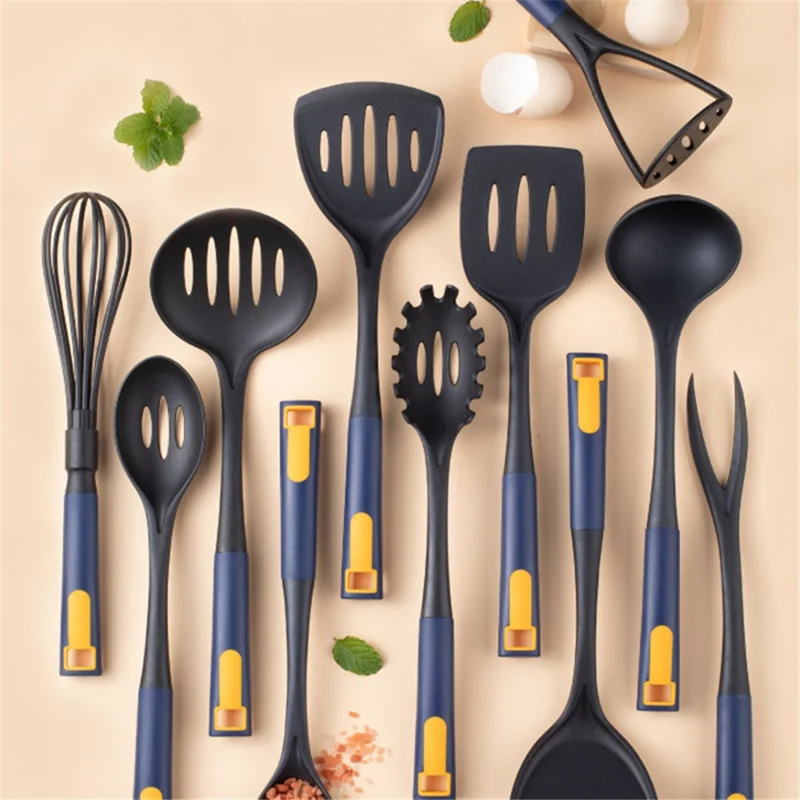 1-Piece Nylon Kitchen Utensil High-Temperature Resistant Cooking Tool (No FDA, BPA-Free) - Spoon