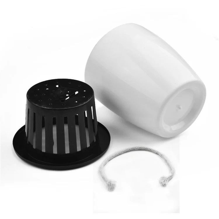 5pcs / Pack 130mm Selbstbewässerungstopf Automatisch Wasser Absorbierende Blumentopf Auto -wasserwässer Pflanzer