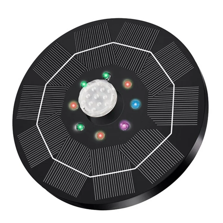 MEIERDE SF059 Fonte Solar ao ar Livre 3W Power Garden Garden Fountain Landscape Creative Fountain Flutuante Com Luzes LED