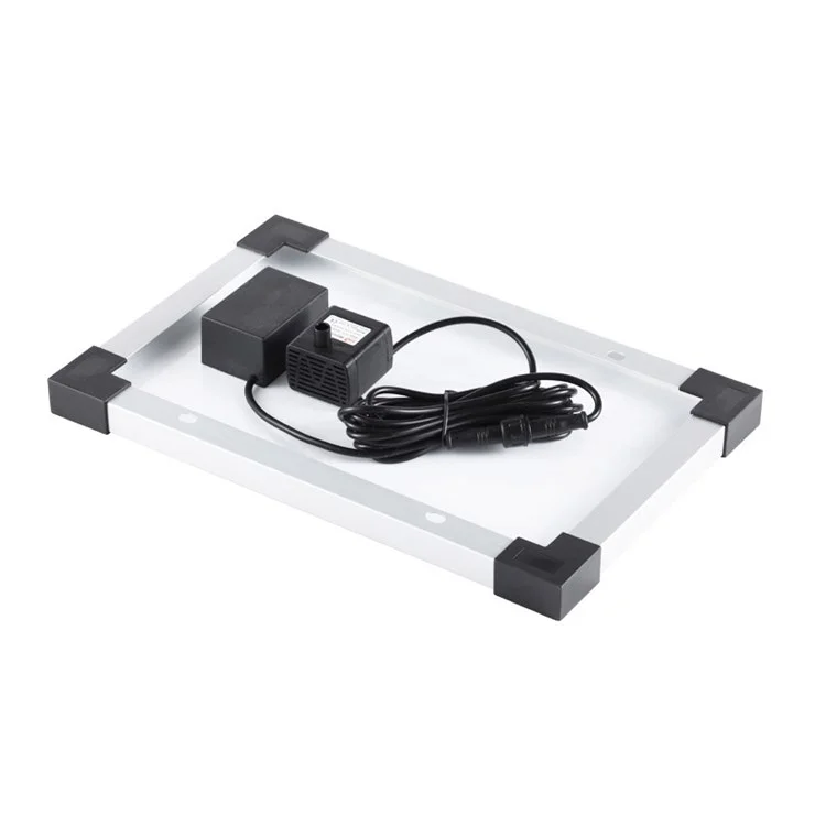 Meierde SF030 5W Stand Solar Fountain Piscine Extérieure Piscine Eaute Fonctionnement Mini Fountain Solar Pannel Équipement de Bain Pour la Décoration du Jardin