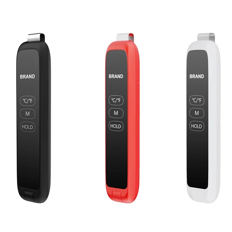 TH-100 Ultra Fast Digital Instant Read Magnetic Meat Thermometer with Folding Probe for Kitchen Food Cooking BBQ - Black