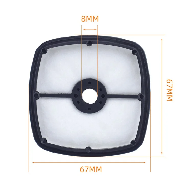 5 filtros de aire para cortadora de bordes Echo GT225 / SRM210 / ES210, reemplazo de filtro de alta eficiencia para sopladora