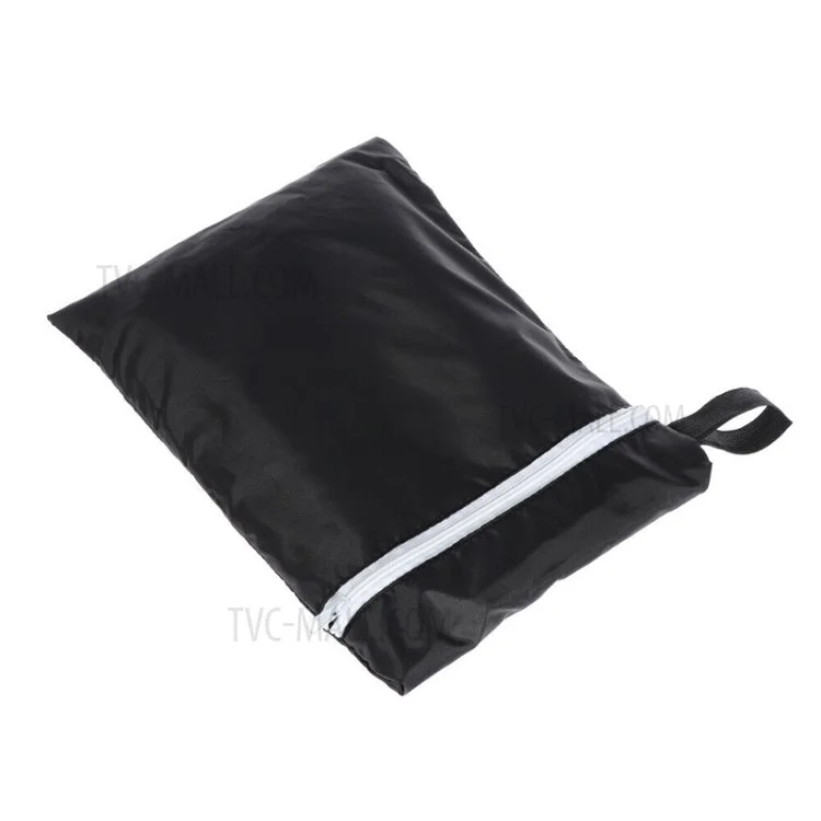 230x200cm UV Protection Swing Egg Chair Cover Outdoor Garden Terrace Dustproof Sunscreen Furniture Chair Dust Cover - Black