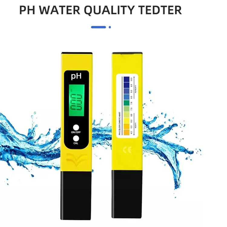 PH-04L Misuratore di PH Digitale con Calibrazione Automatica per Test della Qualità dell'Acqua, Monitor per Acquari e Piscine