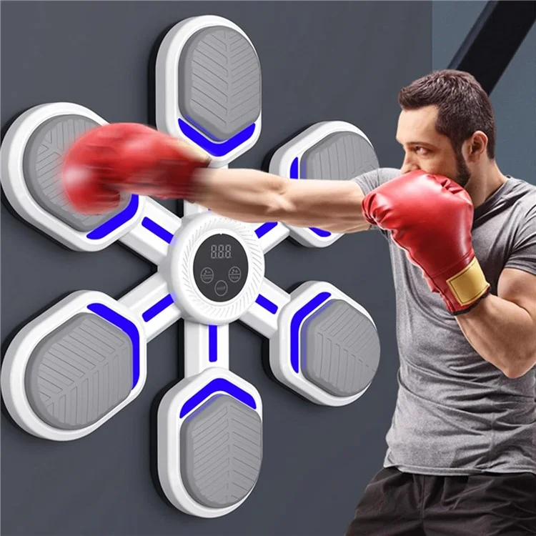 Treinador de Boxe Musical Eletrônico Inteligente com Alvo de Parede Interativo para Equipamento de Fitness