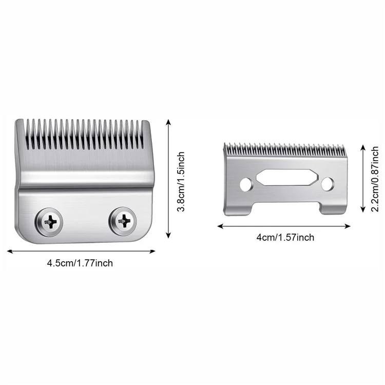 Lama in acciaio inossidabile per Wahl 8148 / 1919 / 8591 / 8509 Tagliacapelli Accessori di ricambio - Argento