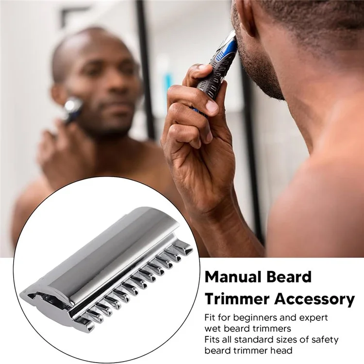 Stainless Steel Single Edge Replacement Shaver Head for Safety Razor Smooth Trimming