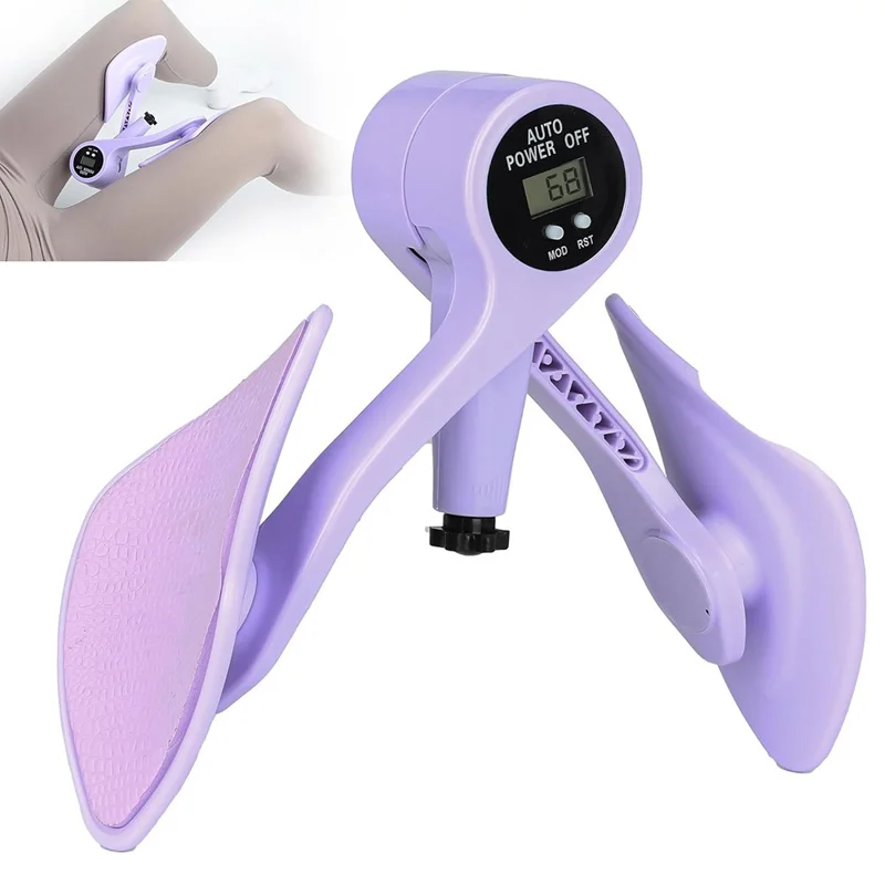 Hip Trainer Kegel Exerciser Pelvic Floor Trainer for Postpartum Rehabilitation Inner Thigh Trimmer
