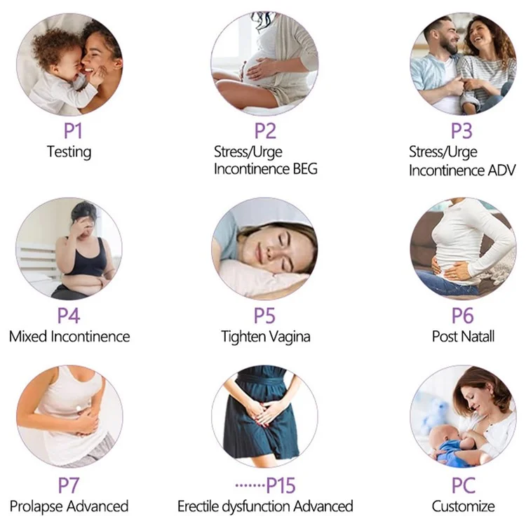 Pelvic Floor Muscle Repair Device for Postpartum Recovery Prevent Urinary Leakage EMS Muscle Exerciser