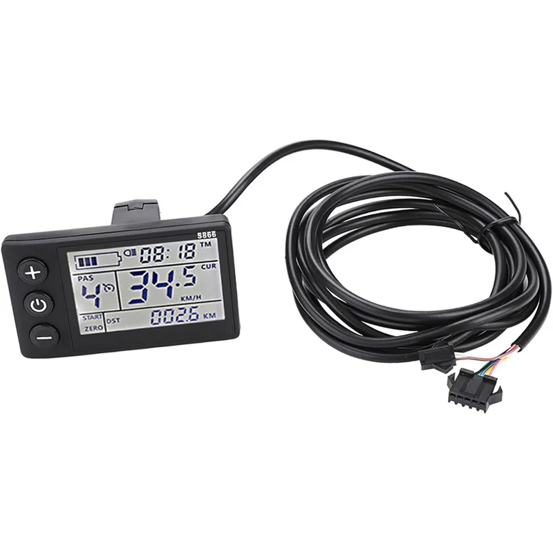 Motor Brushless Controller Waterproof LCD Display Panel Electric Bicycle Scooter Controller Kit