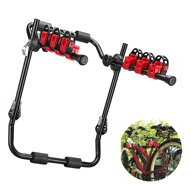 Bicycle Carrier Iron Car Tail Rack High Load Capacity Universal Towing Rack for SUV