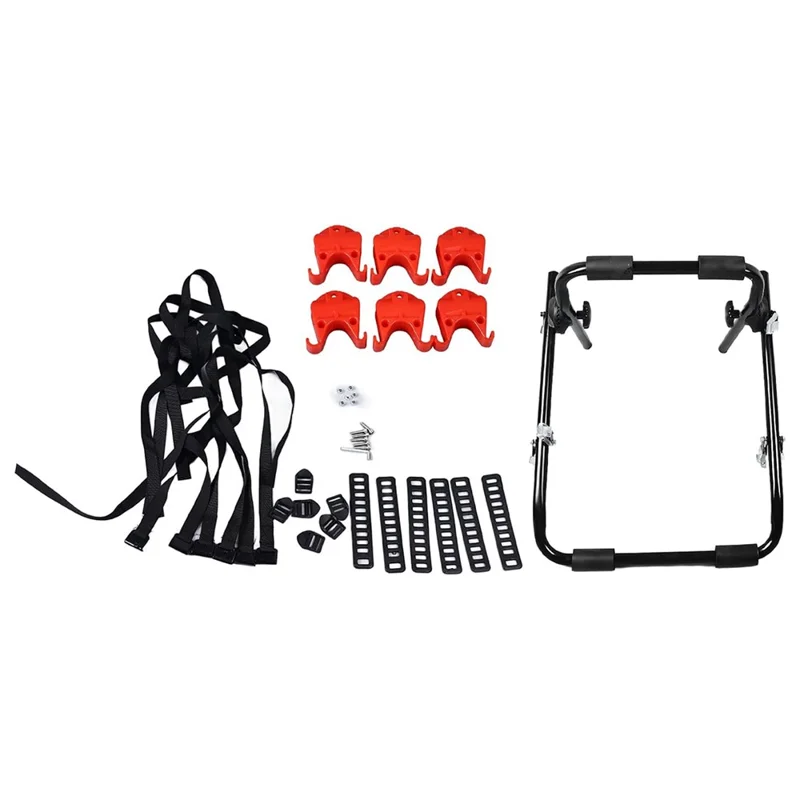 Bicycle Carrier Iron Car Tail Rack High Load Capacity Universal Towing Rack for SUV