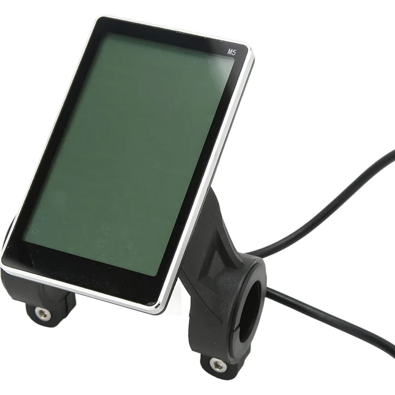 Medidor de Display Universal para Scooter Elétrico 24V / 36V / 48V / 60V para Bicicletas Elétricas com Tela LCD para Guidão de 31,8 / 22,2 mm