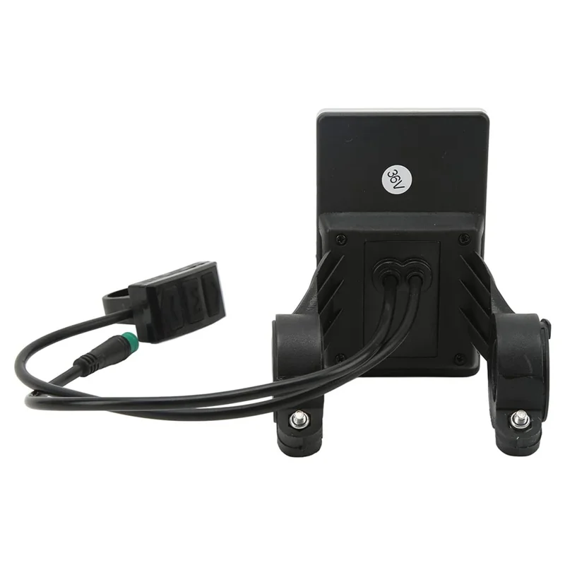 Medidor de Display Universal para Scooter Elétrico 24V / 36V / 48V / 60V para Bicicletas Elétricas com Tela LCD para Guidão de 31,8 / 22,2 mm