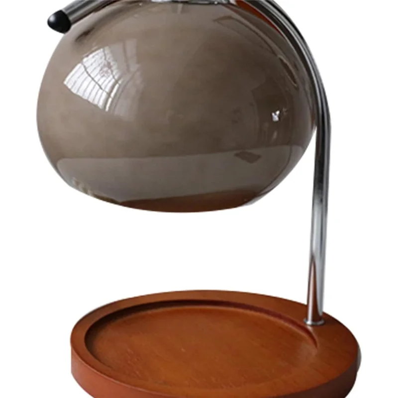 Kerzenerwärmer-Lampe Aroma-Diffuser Dimmbare Wachsschmelzlampe Heimdekoration Nachtlicht, EU-Stecker - Grau