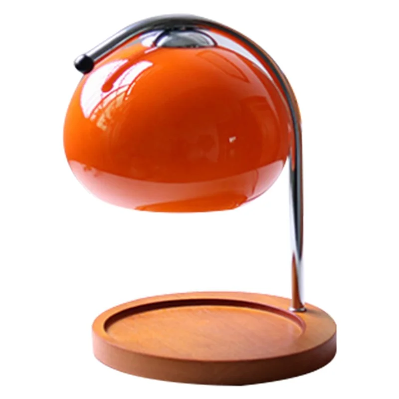 Abajur Difusor de Aroma para Velas com Luz Noturna, Dimmerizável, para Decoração de Casa, Plug EU - Laranja